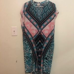 Sleeveless Patterned Dress